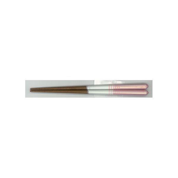 4970736172288 【38個入】 食洗箸パステルハーフライン P 18cm 90706【キャンセル不可】