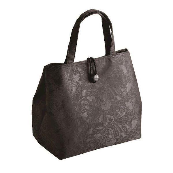 4510468006590 【5個入】 薔薇柄フォーマル手提げバッグ 102899【キャンセル不可】