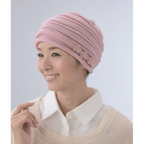 4510468008686 【4個入】 宇野千代 おしゃれヘアーキャップ ローズ 102896【キャンセル不可】