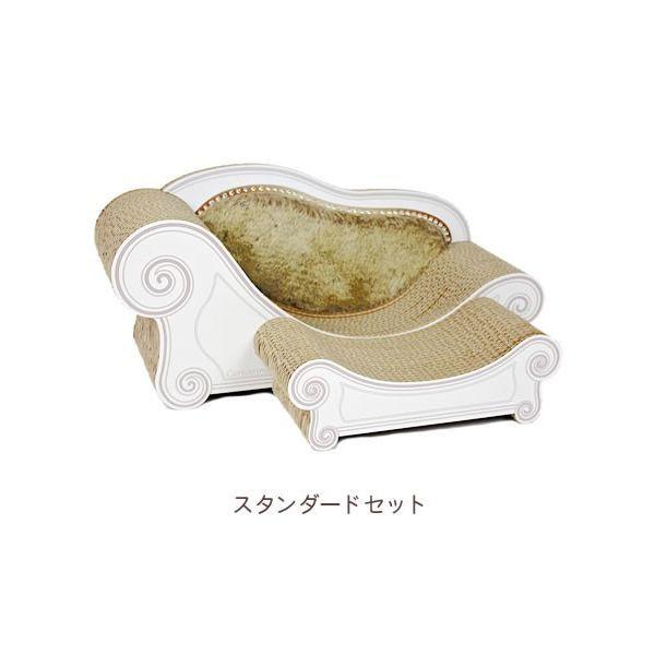 4562374751125 【3個入】 カリカリーナLuceスツールセット スタンダード マロンベージュ 96869【キャンセル不可】