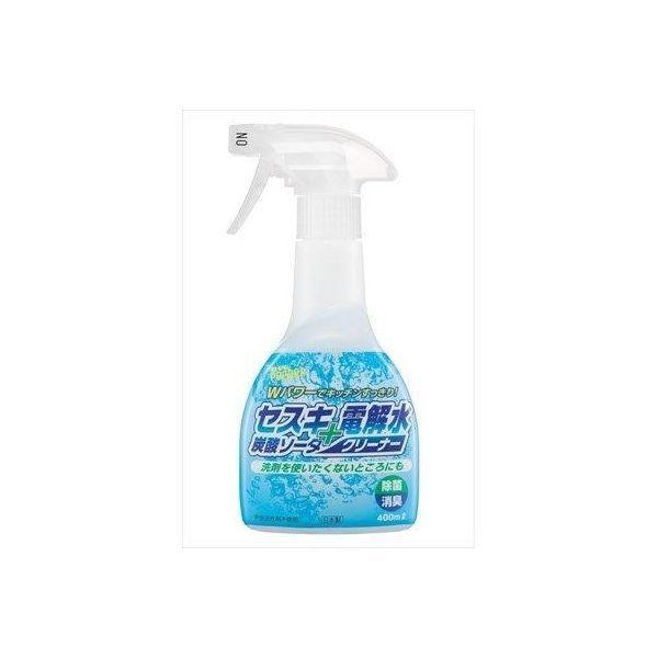4580225440288 【24個入】 ネオポポラ セスキ炭酸ソーダ＋電解水クリーナー 400ml 92462【キャンセル不可】