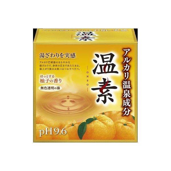 4901080553911 【12個入】 温素 柚子の香り 15包 91458【キャンセル不可】