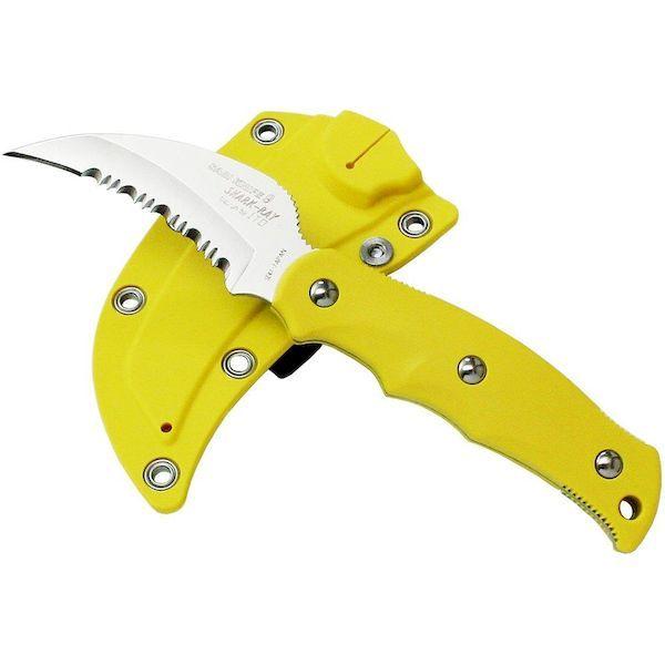 4956856704486 SABI KNIFE−9 シャークレイ 黄色 11517 104280【キャンセル不可】
