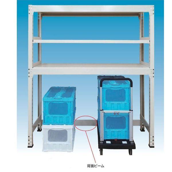 【個人宅配送不可】サカエ SAKAE BFW1815L03R 直送 代引不可 中量ボトムフリーラック 300Kg／段・連結・3段タイプ