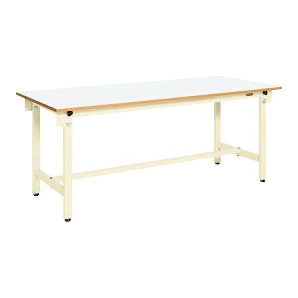 【個人宅配送不可】サカエ SAKAE CK-187FNIV 直送 代引不可 軽量作業台CKタイプ 折りたたみ式／均等耐荷重300kg／H740／座り作業用 CK187FNIV