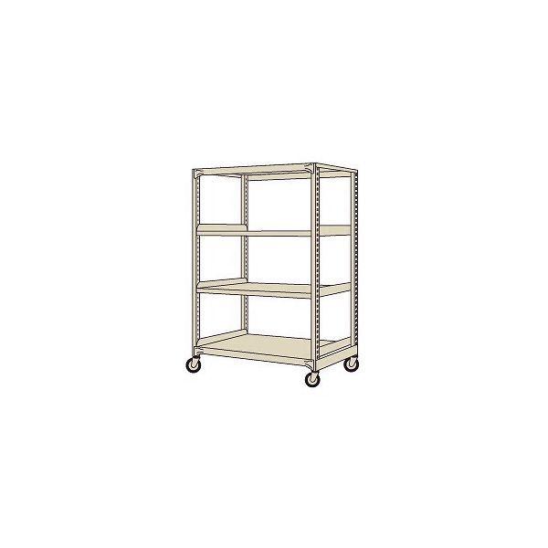 サカエ キャスター付き 棚 ワゴン テーブル 77 x 52.5 x 89cm 管理ed 直送品 サカエ CSパールワゴン(中量タイプ・引出し付) CSP-7583C