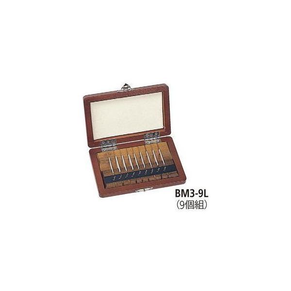 BM3-9L-1 ミツトヨ セラミックゲージブロックセット 516−383 BM39L1