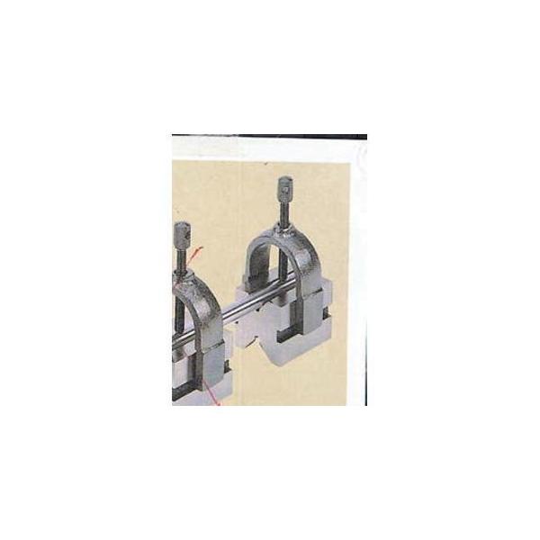 KV-40 ユニセイキ 硬鋼製クランプ付Vブロック 40mm KV40