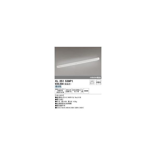 オーデリック ODELIC XL251539P1 ランプ別梱