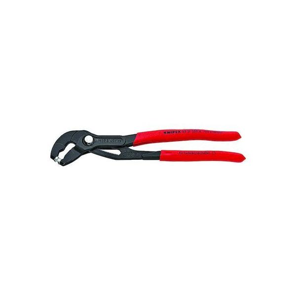 クニペックス KNIPEX 8551-250ASB スプリングホースクリッププライヤー 台紙付 8551250ASB