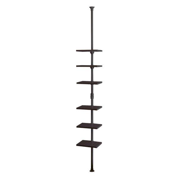 WJ-340BK 直送 代引不可 ワンタッチ式 突っ張りポールハンガー ブラック WJ340BK 7,533円