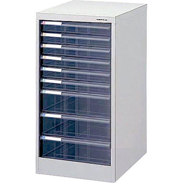 ナカバヤシ AF-9ニユ-グレ- アバンテV2フロアケース A4 浅6深3段 ニューグレー AF9ニユグレの通販は