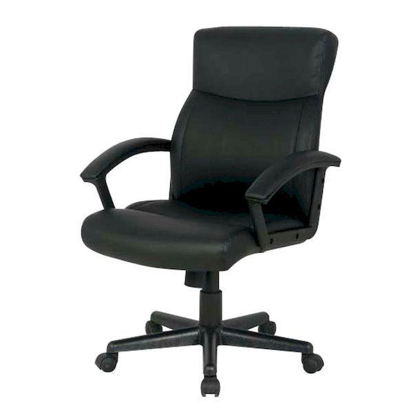 ナカバヤシ CNL-501BK OAレザ−チェアロ−バック ブラック CNL501BK