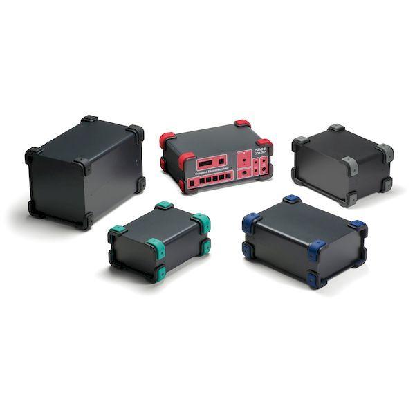 タカチ電機工業 UCG22-12-16BB 直送 代引不可 コーナーガード付アルミケース UCG221216BB