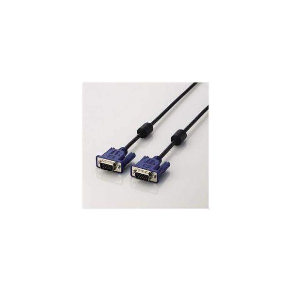 【個数：1個】CAC-10BKX5 直送 代引不可 5個セット エレコム D−Sub15ピン ミニ ケーブル