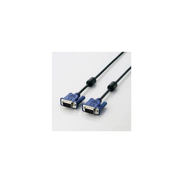 【個数：1個】CAC-15BK/RSX5 直送 代引不可 5個セット エレコム RoHS準拠 D−Sub15ピン ミニ ケーブル