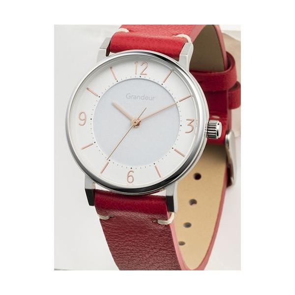 GRANDEUR グランドールエレガンス レディースソーラーウォッチ イタリアンレザーバンドシリーズ GSW005P1