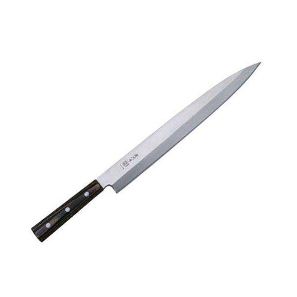 直送 代引不可・他メーカー同梱不可 マック 4950673106102 片刃刺身包丁 FKW−10 刃渡り300mm