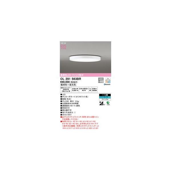 オーデリック ODELIC OL291563BR LEDシーリングライト