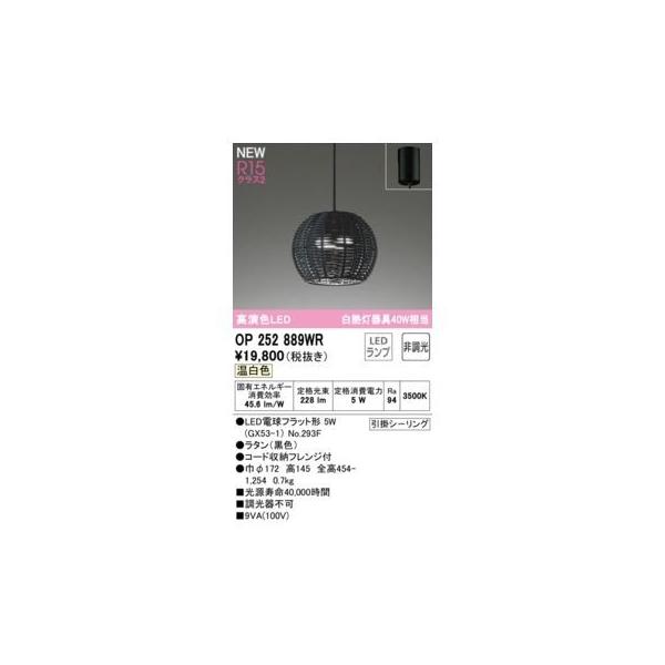 オーデリック ODELIC OP252889WR ランプ別梱包
