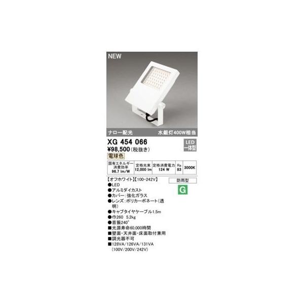 オーデリック ODELIC XG454066 LED投光器の通販は 93,093円