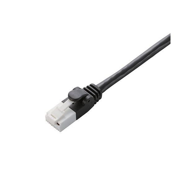 LD-GPT/BK10/RSX5 直送 5個セット エレコム LANケーブル／CAT6対応／EU RoHS指令準拠／爪折れ防止／簡易パッケージ仕様／1