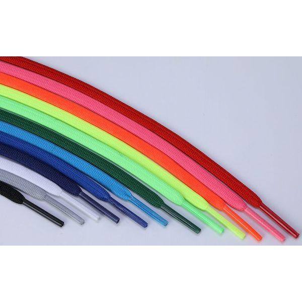 82255 【5個入】Finoa ナローシューレース ブルー 5組セット