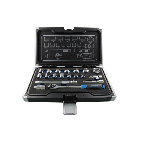 シグネット SIGNET 12134 3／8DR 19PC ショートソケットセット 6角