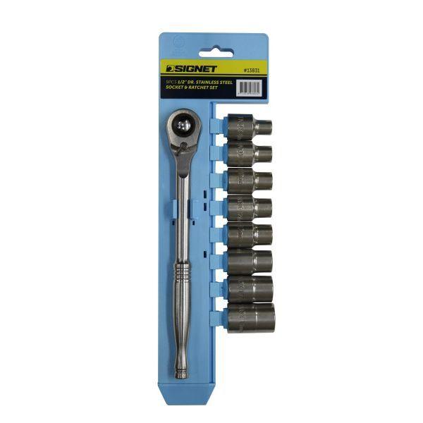 シグネット SIGNET 13831 1／2DR ステンレスソケットレンチセットの通販は