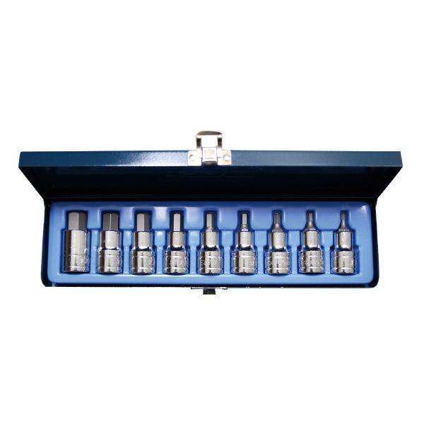 シグネット SIGNET 23899 1／2DR 9PCS ヘックスビットソケットセット ケース付