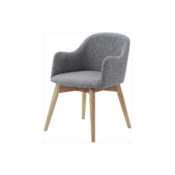 東谷 KRM-010GY 直送 代引不可 カラメリ チェア ダイニングチェア ファブリックチェア 木製 食堂椅子 布地 おしゃれ ナチュラル KRM0