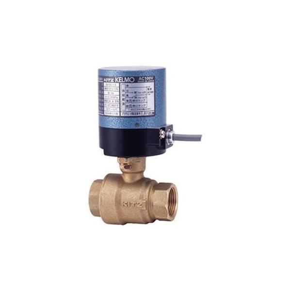 【1個入】 【個人宅配送不可】KITZ キッツ EA200-TFE 15A 直送 代引不可 小型電動 EA型／ON／OFF 黄銅・青銅製ボール EA200−TFE