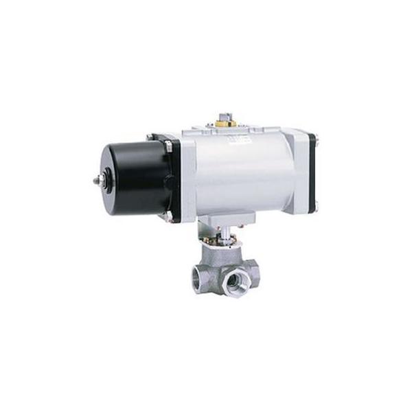 【個人宅配送不可】KITZ キッツ FAS-UTH4TM 32A 直送 代引不可 空圧 FAS型／スプリングリターン SCS14A製横形三方ボール F