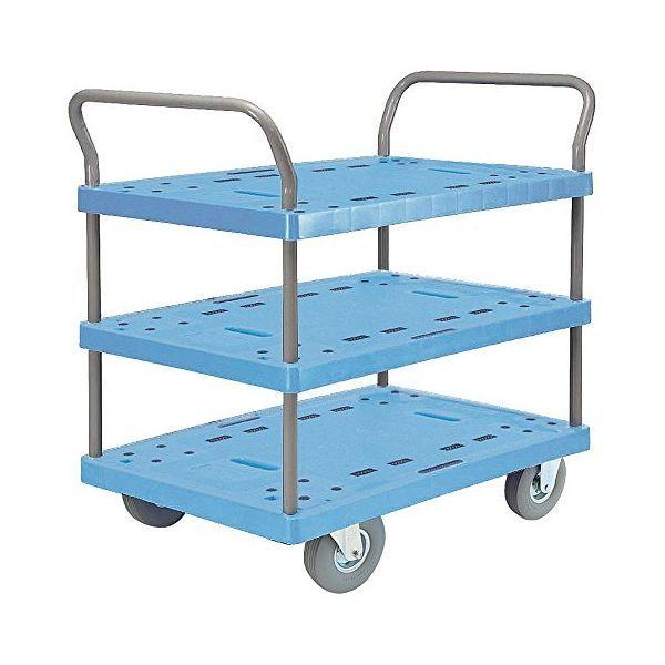 【個人宅配送不可】金沢車輌 NP-319SL 直送 代引不可 ノーパンククッション樹脂台車 NP319SL