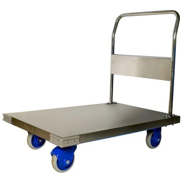 【個人宅配送不可】金沢車輌 SUS-302GS 直送 代引不可 静音ステンレス台車 SUS302GS