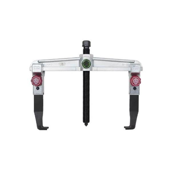 【個人宅配送不可】直送 代引不可 エスコ EA500AG-350 350mm スライドアームプーラー 2本スリムアー EA500AG350