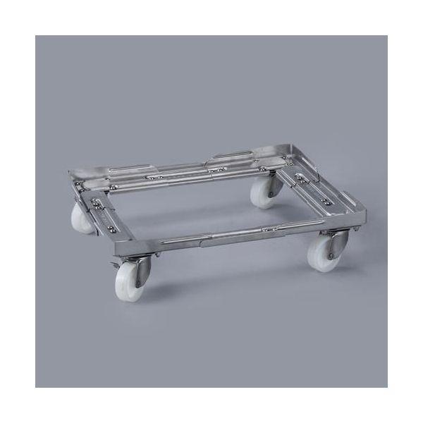 【個人宅配送不可】直送 代引不可 エスコ EA520AR-82 310−410x510−610mm／200kg ドーリー EA520AR82