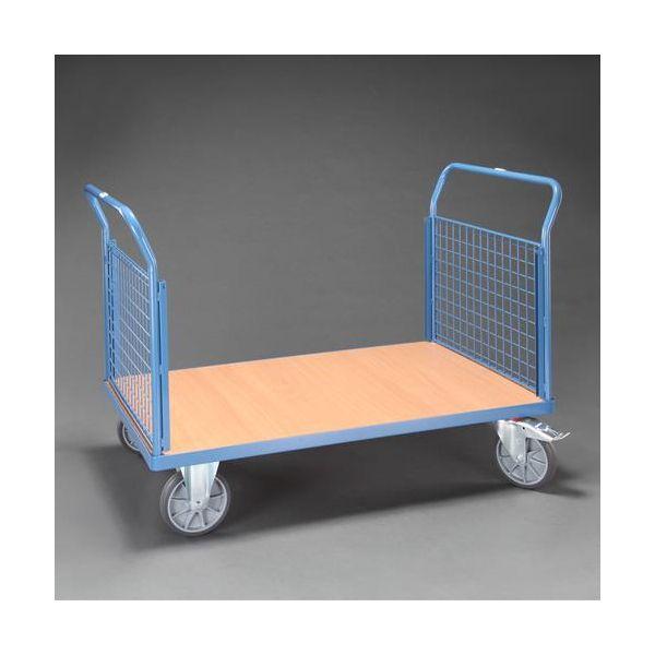 【個人宅配送不可】直送 代引不可 エスコ EA520BE-304 1200x800mm／600kg 両ハンドル式 EA520BE304