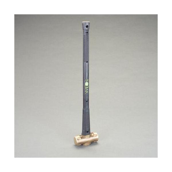 【個人宅配送不可】直送 代引不可 エスコ EA575BS-16 3．6kg／762mm 真鍮大ハンマー EA575BS16