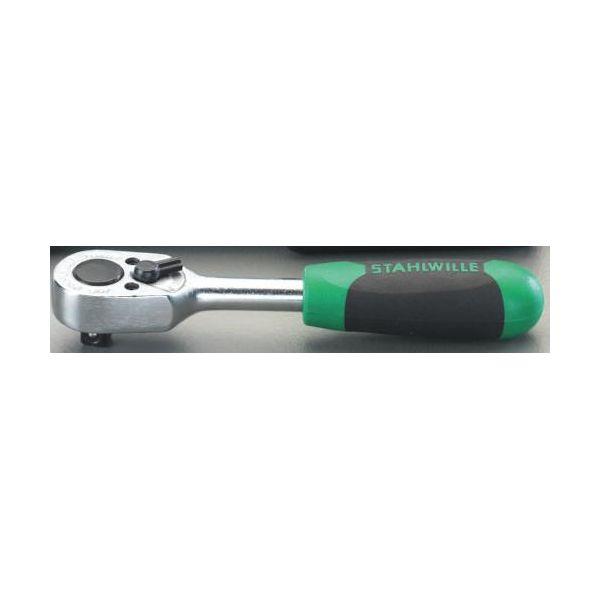 【個人宅配送不可】直送 代引不可 エスコ EA617XR-14  1／4”DR／117mm ラチェットハンドル EA617XR14