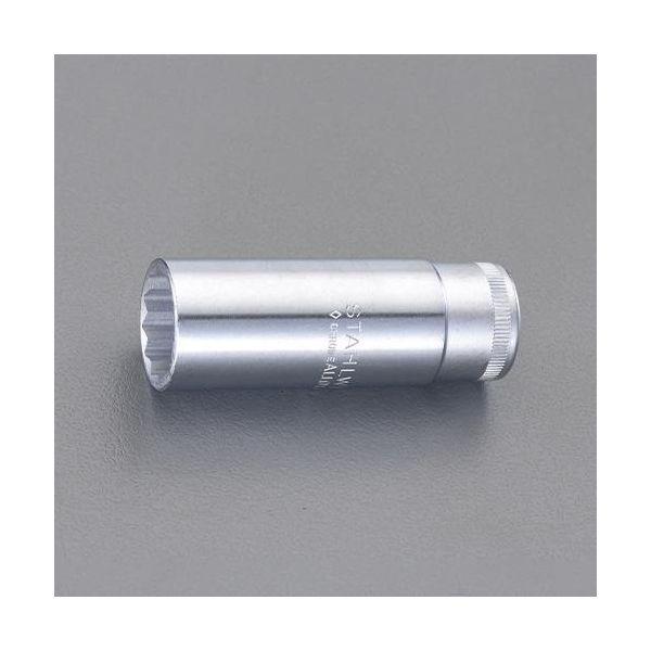 【個人宅配送不可】直送 代引不可 エスコ EA617ZF-10  1／2”DRx1・1／8” ディープソケット EA617ZF10