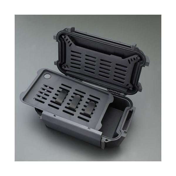 【個人宅配送不可】直送 代引不可 エスコ EA657MC-60B  226x136x 75mm／内寸 防水ケース EA657MC60B