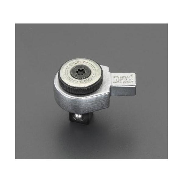 【個人宅配送不可】直送 代引不可 エスコ EA723ST-103  3／8”DR トルクレンチ用 ラチェットヘッド EA723ST103
