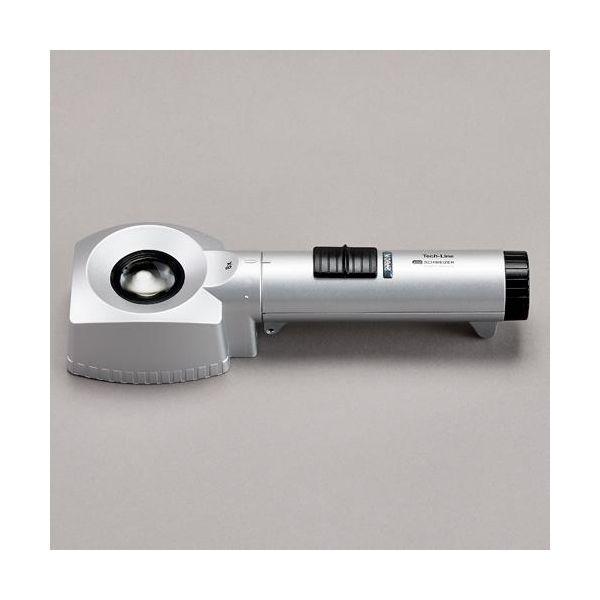 【個人宅配送不可】直送 代引不可 エスコ EA756DL-8 x 4．0／ 55mm ルーペ LEDライト付 EA756DL8