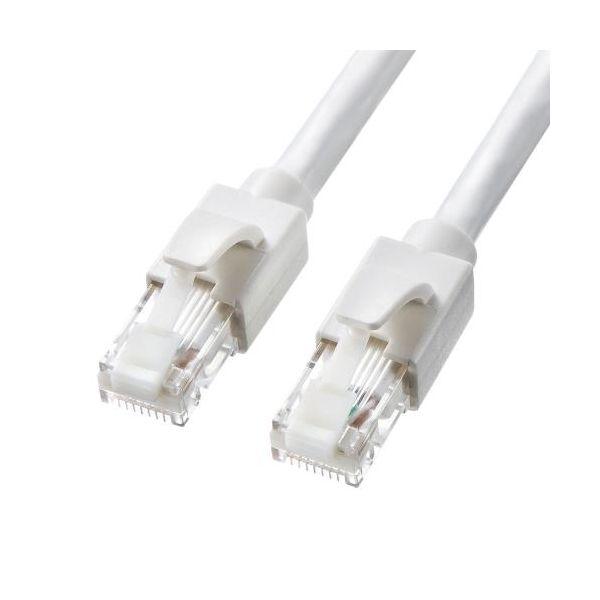 【個人宅配送不可】直送 代引不可 エスコ EA764BB-180  30 m LANケーブル CAT6／10Gbイーサネッ EA764BB180