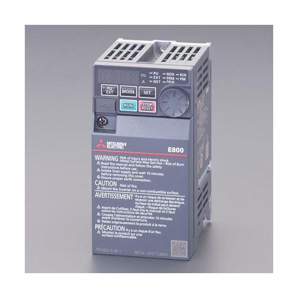 【個人宅配送不可】直送 代引不可 エスコ EA940MX-607A  200V／0．75kw インバーター 3相モーター EA940MX607A
