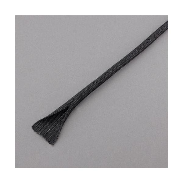 【個人宅配送不可】直送 代引不可 エスコ EA944AL-165  19．0mmx 5m 編組保護チューブ 黒／ EA944AL165