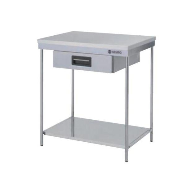【個人宅配送不可】直送 代引不可 エスコ EA956NA-103 600x460x750mm 引出付作業台 EA956NA103