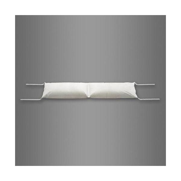 【個人宅配送不可】直送 代引不可 エスコ EA997Z-51A  900x250mm 吸水土のう 白／5枚 EA997Z51A