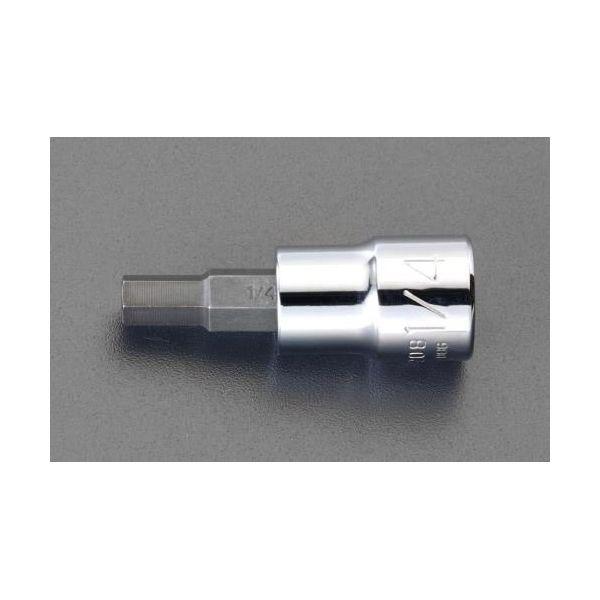 エスコ EA617AW-6 1／2”DRx 6mm INHEX ビットソケット EA617AW6